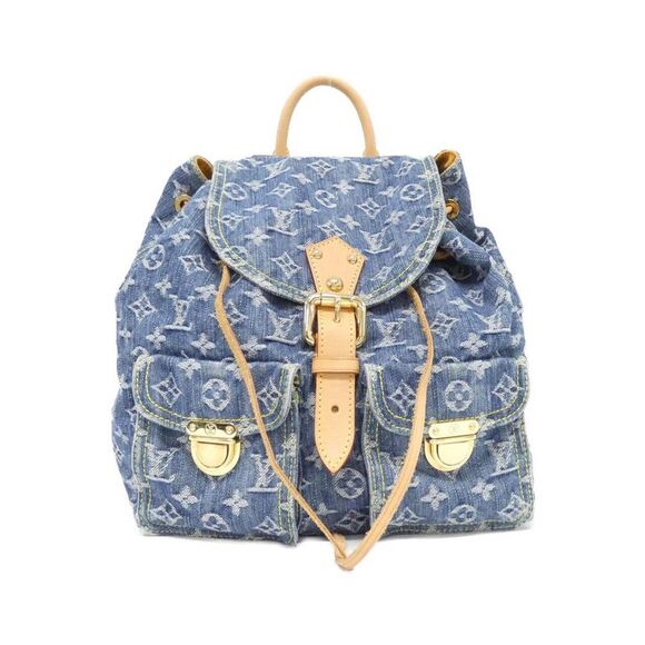 louis vuitton Handbags - Pre Loved louis vuitton Women blue | blue Backpacks